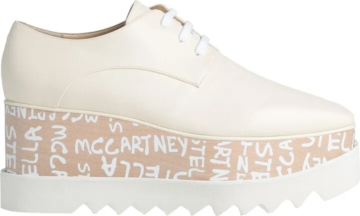 Lace-up Shoes Ivory