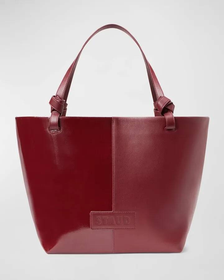 Ida Split Leather Tote Bag