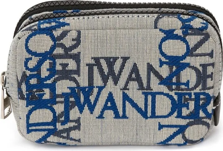 Logo Jacquard Zip Pouch