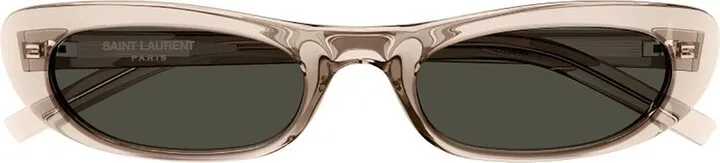 Saint Laurent Eyewear Rectangle-Frame Sunglasses