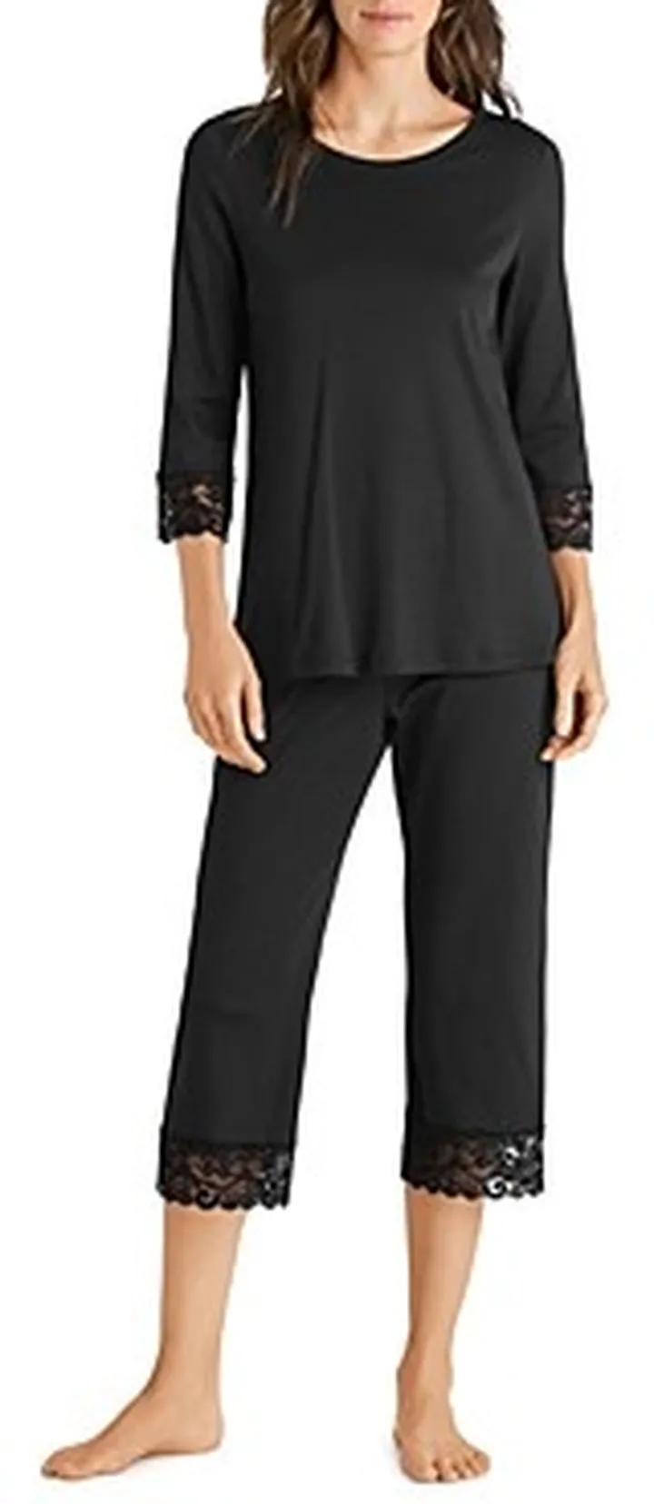 Hanro Moments Cropped Pajama Set
