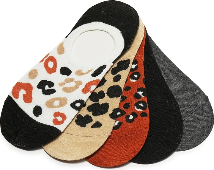 Steve Madden Animal NoShow Liners 5 Pack
