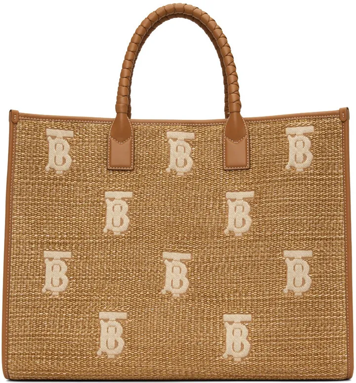 Burberry Beige Freya Tote