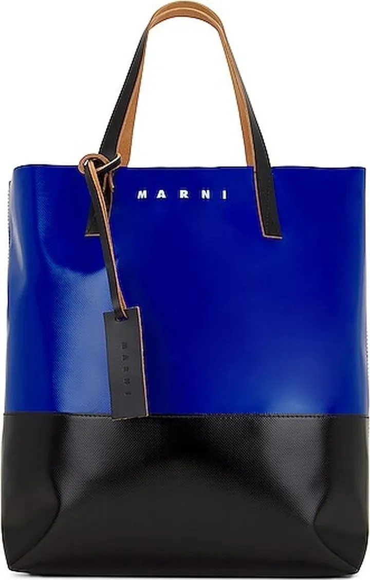 Marni Tribeca Shopping Bag in Blue