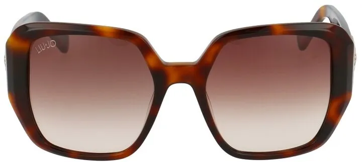 Liu Jo Oversized Logo Plaque Sunglasses
