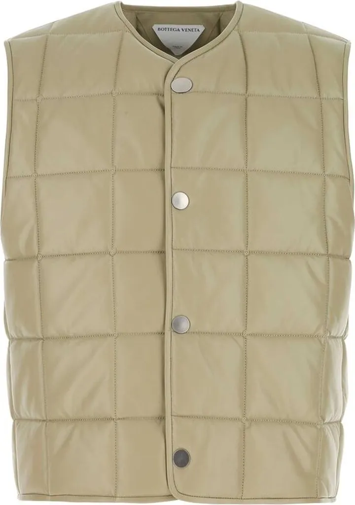 Bottega Veneta Padded Button-Up Vest