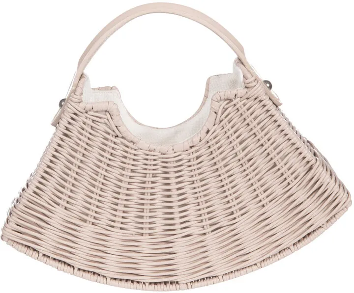 WICKER WINGS- The Fan Handbag