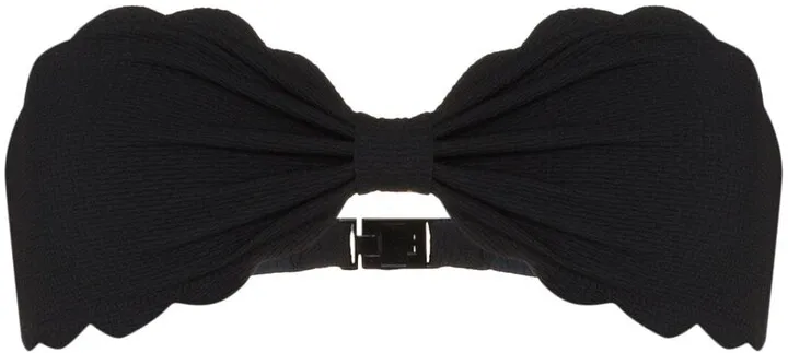 Antibes scalloped bikini top