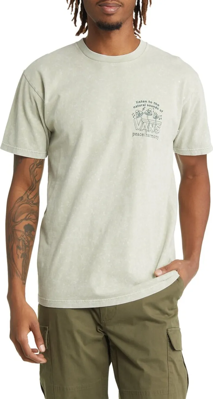 Plant Harmony Cotton Graphic Tee