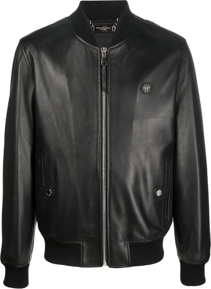 Leather Bomber Jacket