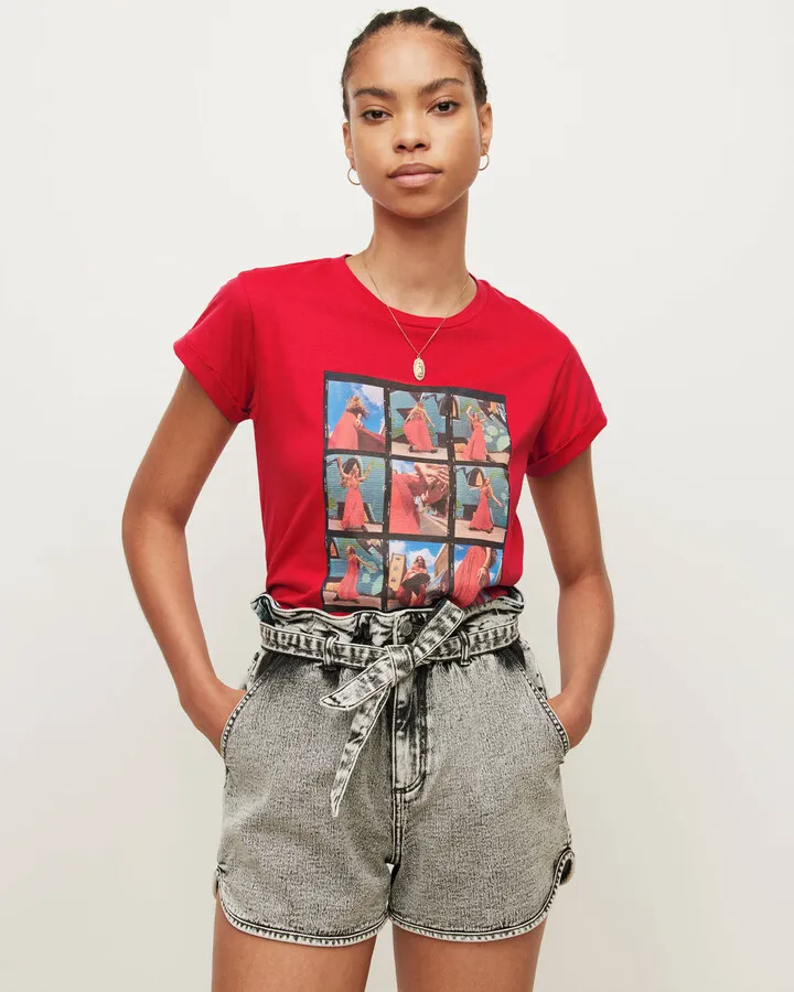 Lula Anna T-Shirt - Riot Red