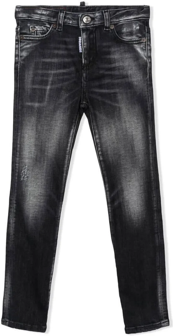 Slim Jeans With A Worn Effect