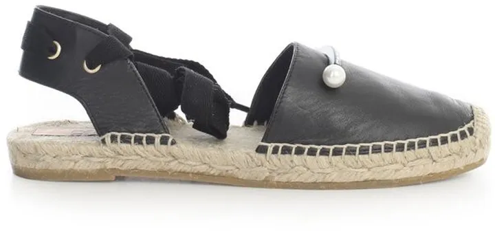Coliac Ankle-Tie Pearl Detailed Espadrilles