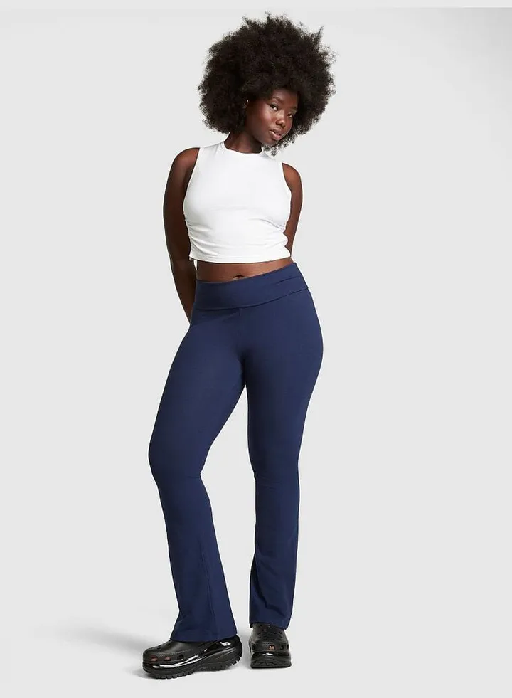 Cotton Foldover Flare