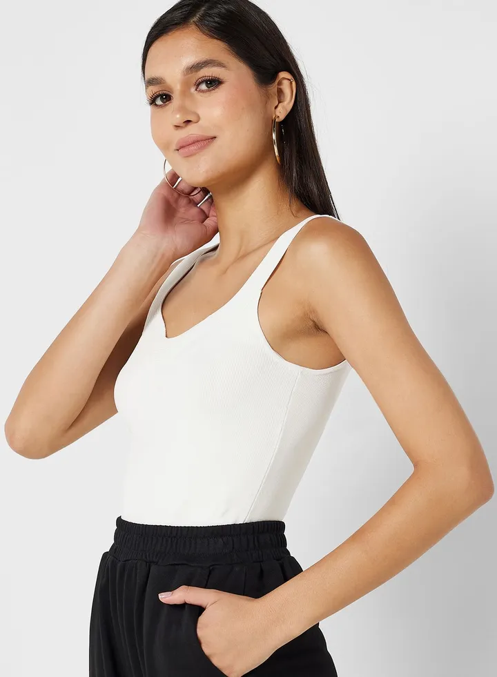 Strappy Knitted Top