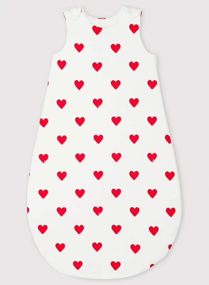 Kids Heart Print Bodysuit