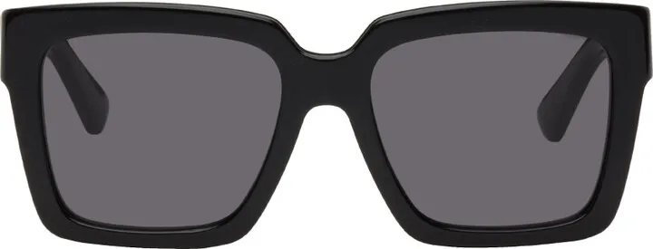 Bottega Veneta Black Square Sunglasses