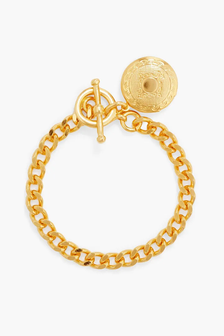 24-Karat Gold-Plated Bracelet