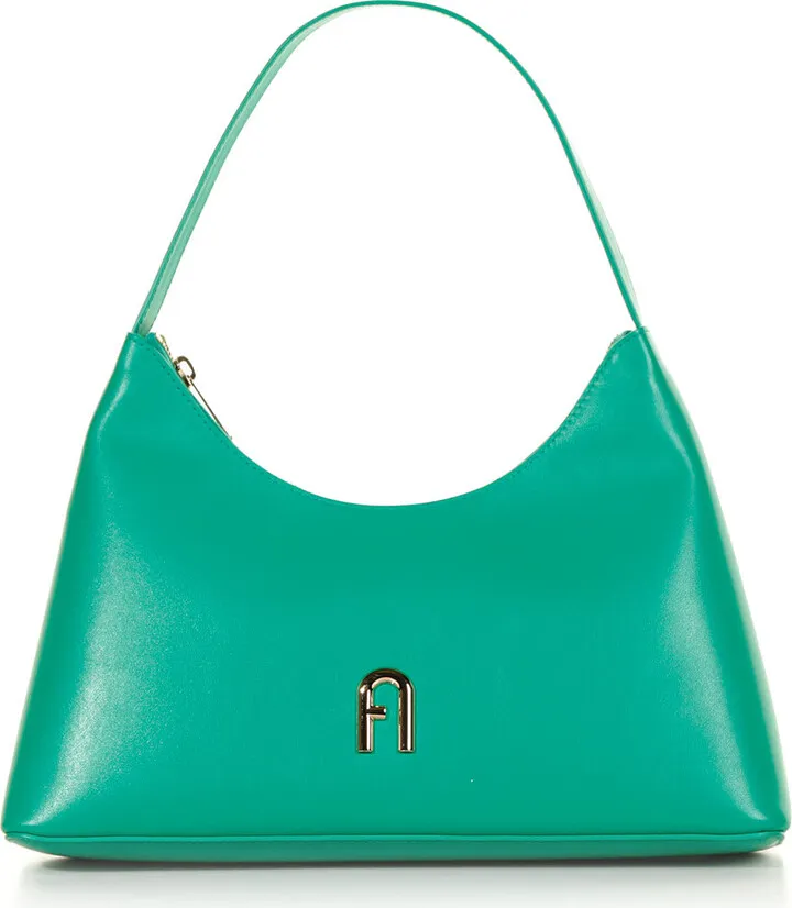Diamante S Shoulder Bag In Leather