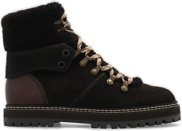 See By Chloé Eileen Laced Hiking Boots