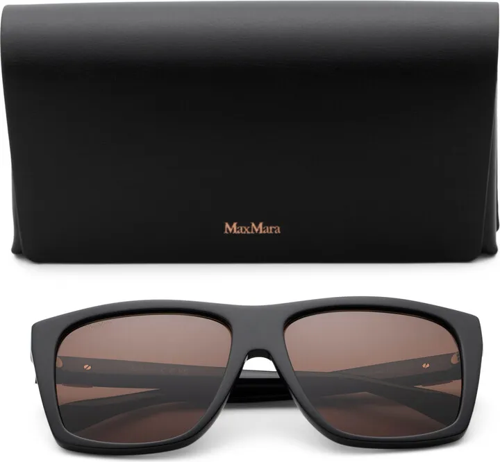 58mm Designer Square Sunglasses