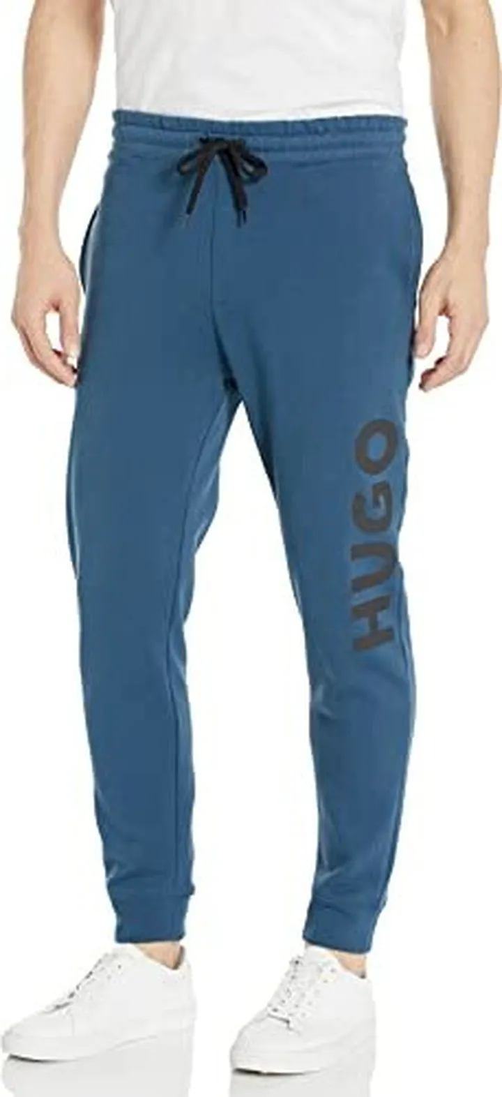 HUGO Men's Big Logo Cotton Sweatpants