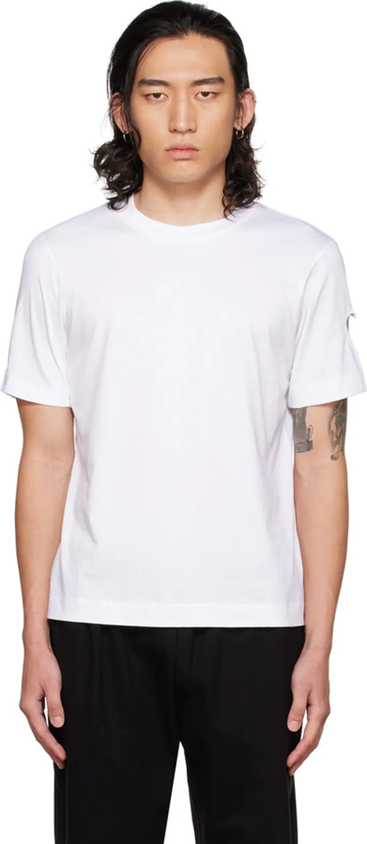 Simone Rocha SSENSE Exclusive White Crewneck T-Shirt