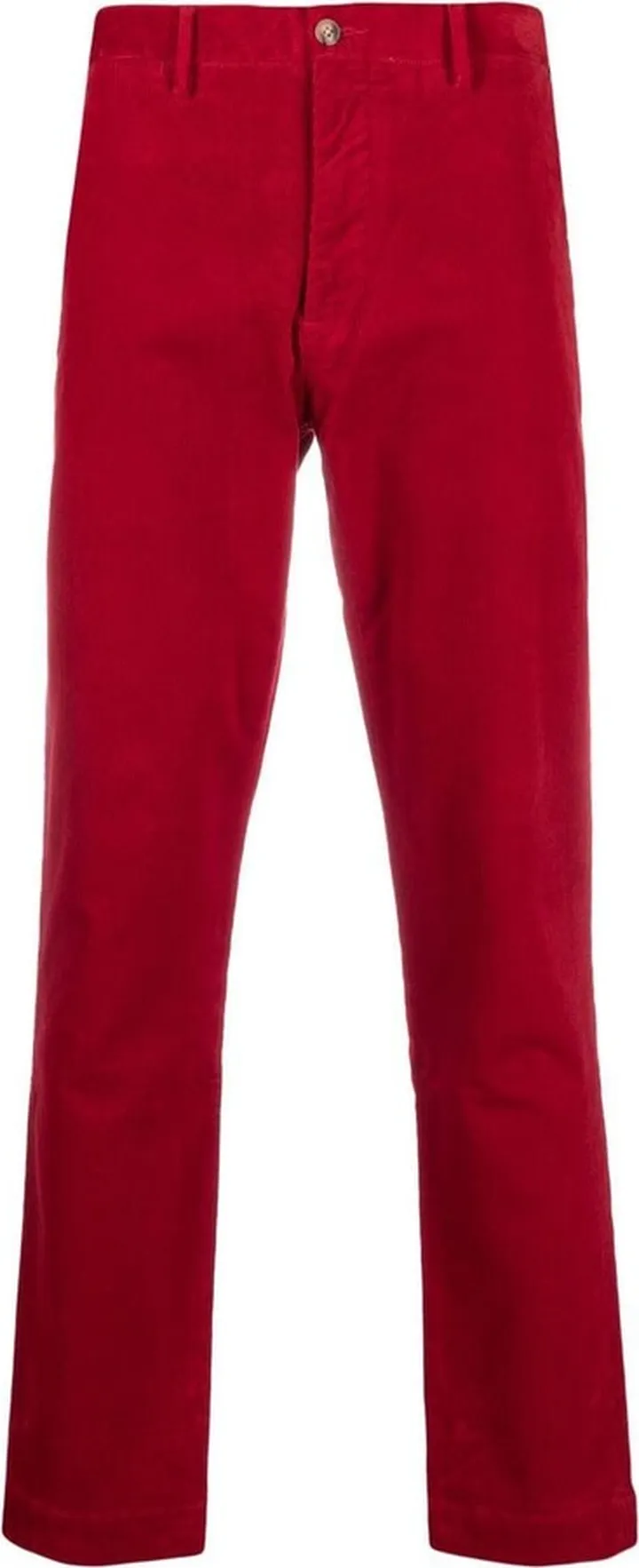Corduroy Straight-Leg Trousers