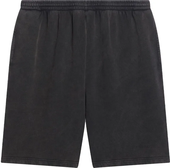 Oversized Cotton Track Shorts