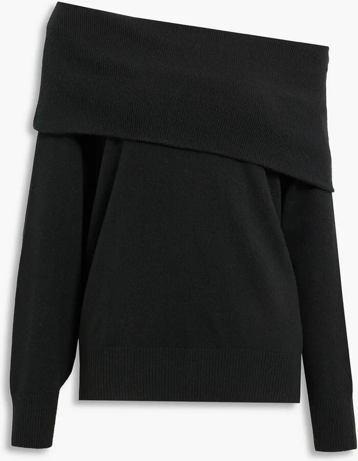 Victoria off-the-shoulder cashmere sweater