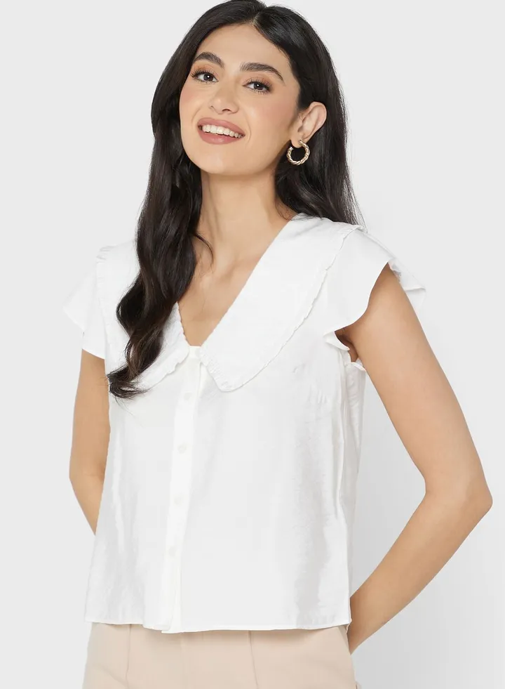 Flute Sleeve Top