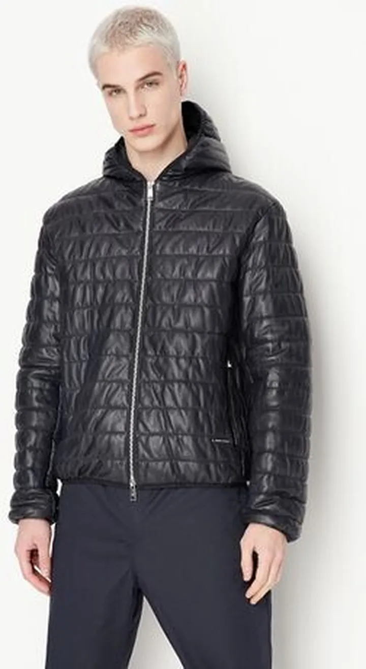 Nappa leather jacket