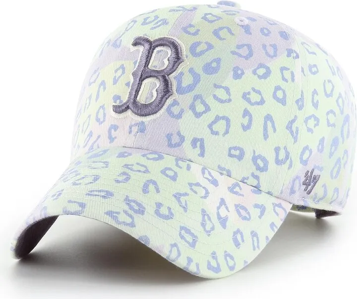 Women's '47 Brand Purple Boston Red Sox Cosmic Clean Up Adjustable Hat