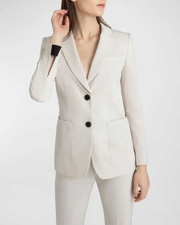 Marseille Single-Breasted Techno Jacket