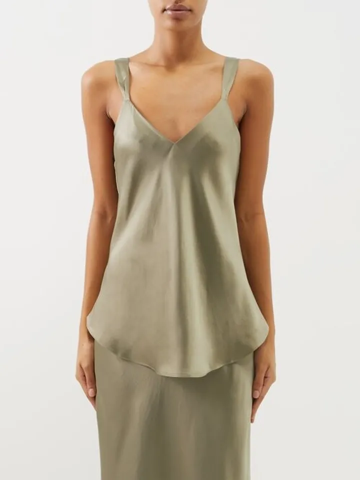 Stella Silk-satin Camisole