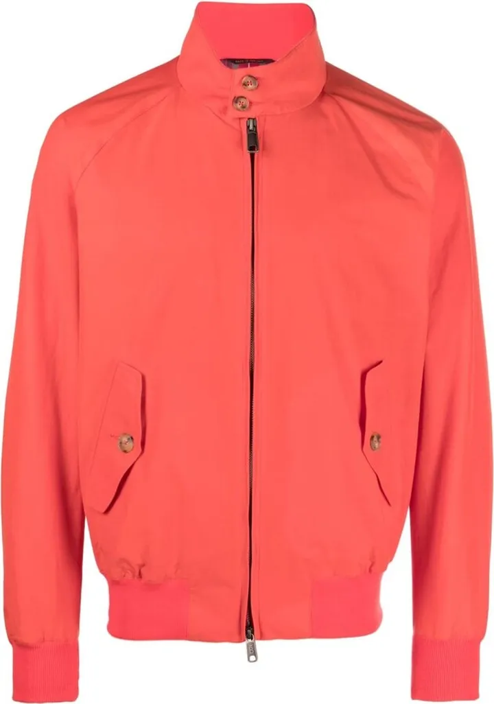 Long-Sleeve Zipped Bomber Jacket
