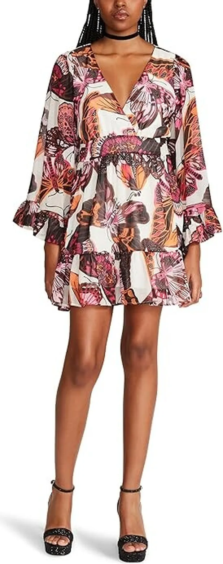 Betsey Johnson Bambi Mini Dress (Sonic White) Women's Dress