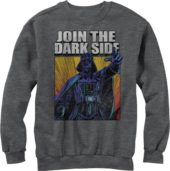 Men's Star Wars Join Vader Sweatshirt - Charcoal Heather - Small