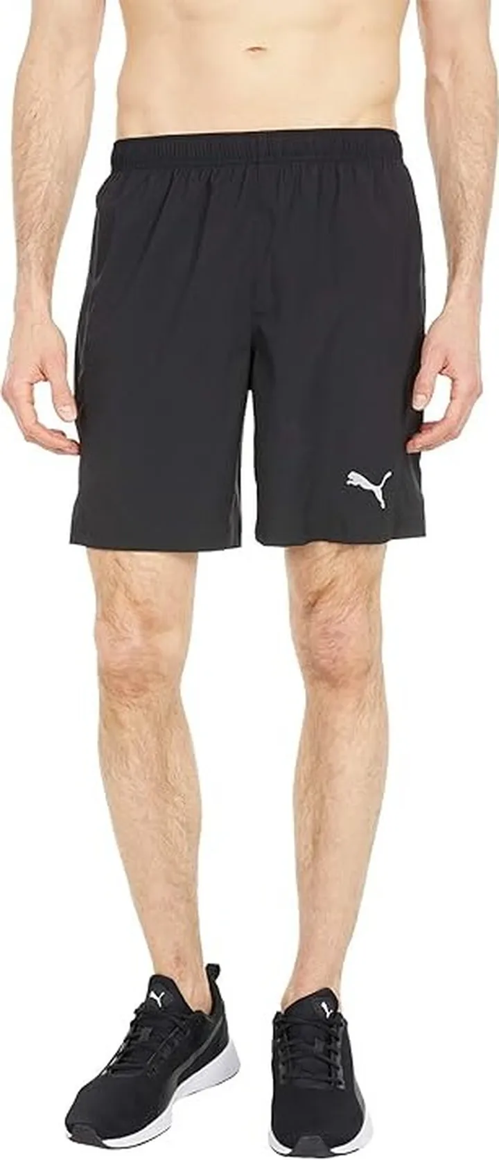 PUMA Run Favorite Woven 7 Shorts (Puma Black) Men's Clothing
