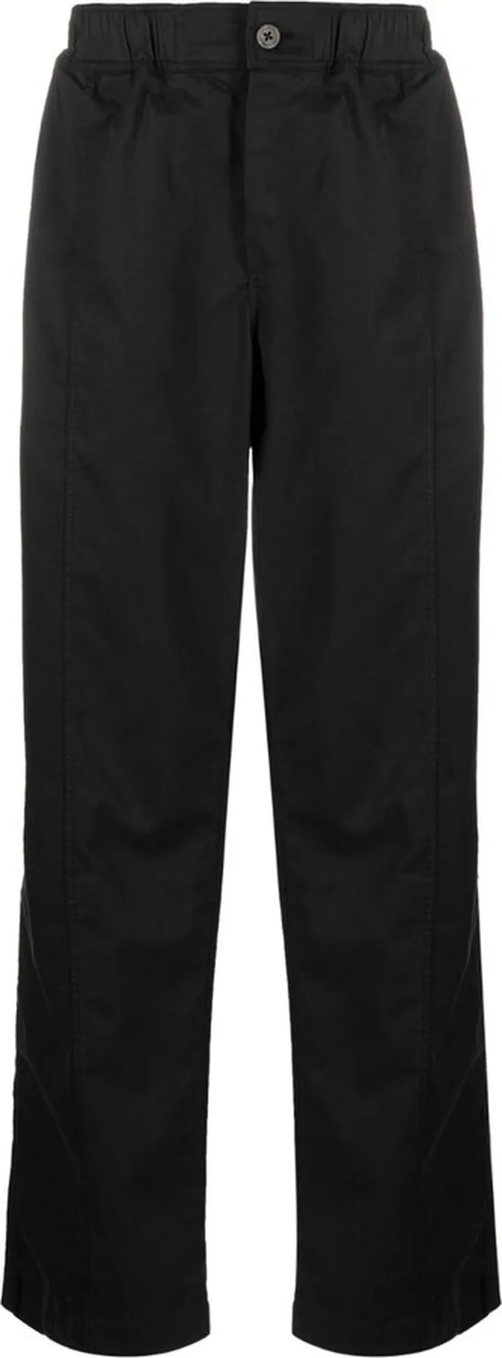Black Article Straight-Leg Trousers