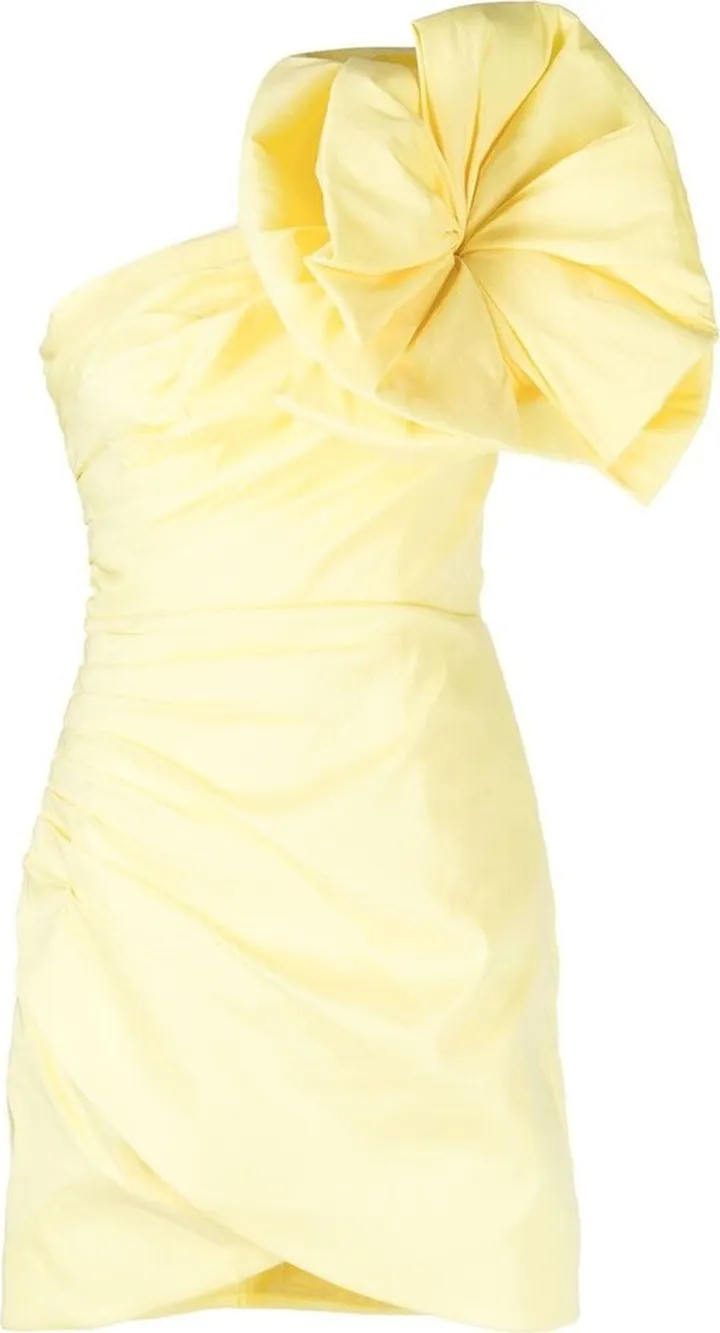 Evana ruched mini dress