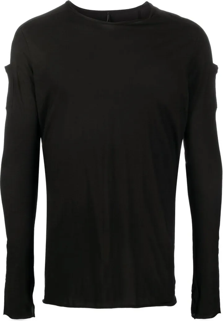 long-sleeved cotton T-shirt