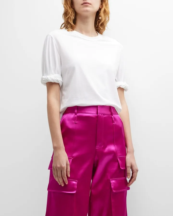 Wells Twisted Short-Sleeve Tee