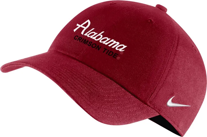 Alabama Campus 365 Nike Unisex College Adjustable Hat in Red