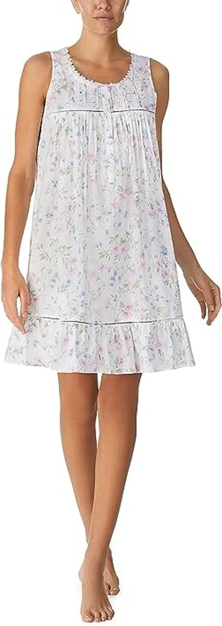 Eileen West Sleeveless Chemise (Spring Garden) Women's Pajama