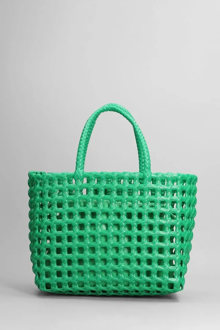 Tote In Green Polyester