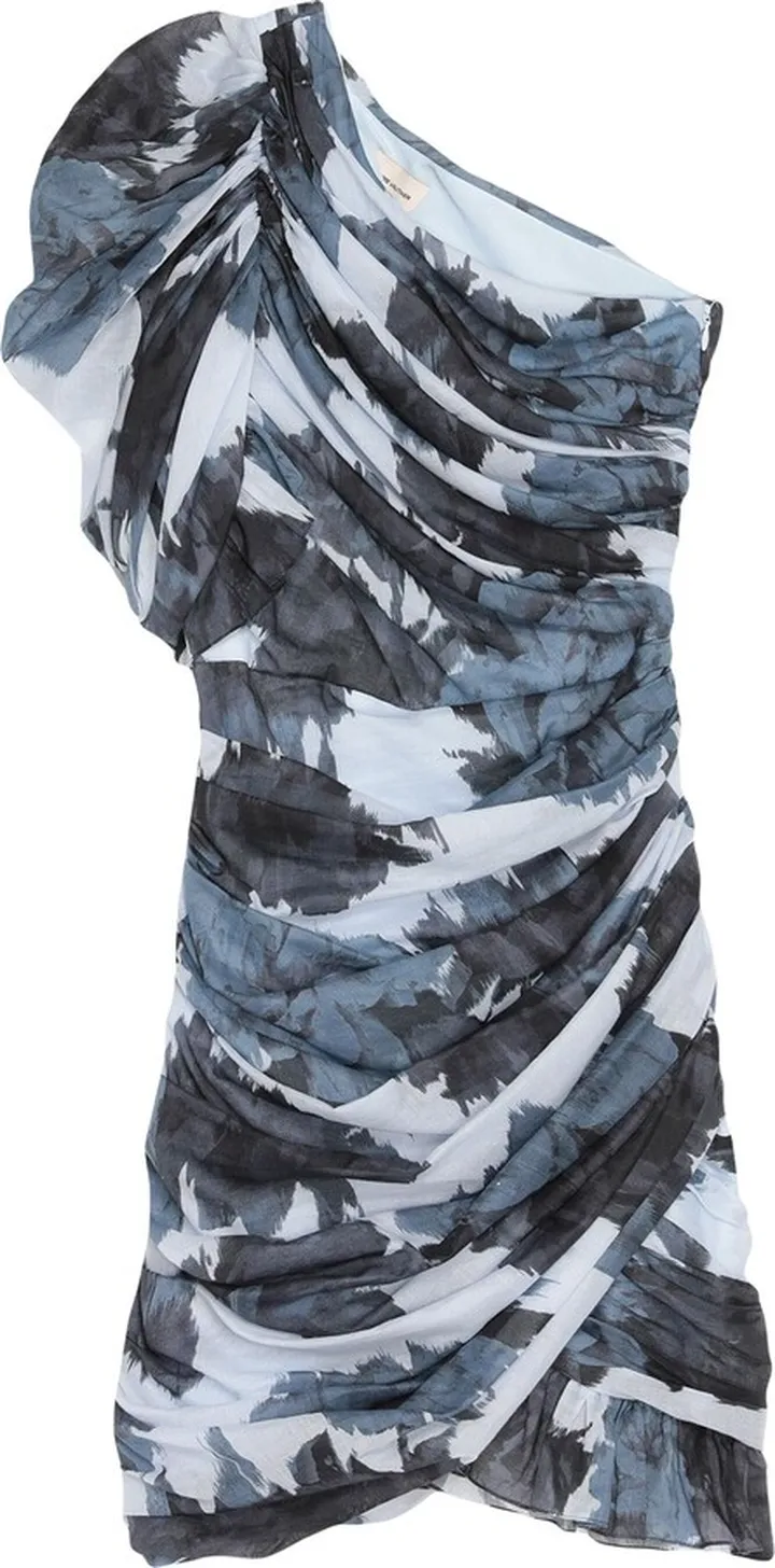 Short Dress Slate Blue