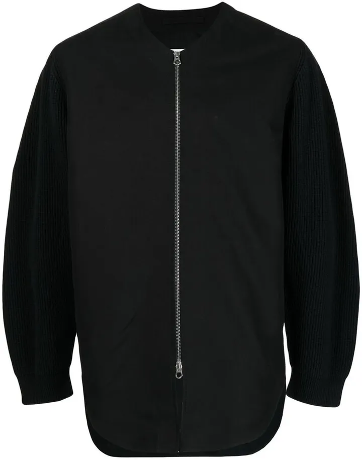 Zip-Up Bomber Jacket