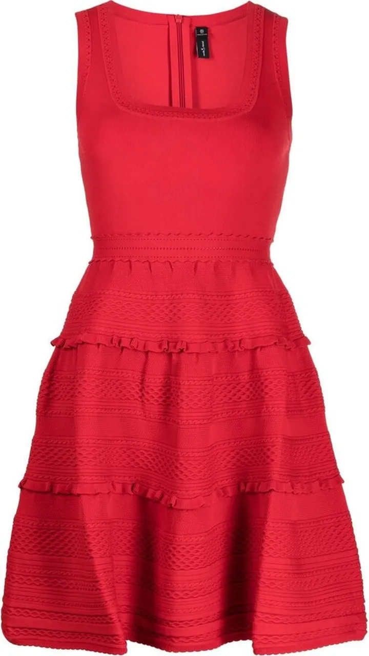 Textured Mini Dress