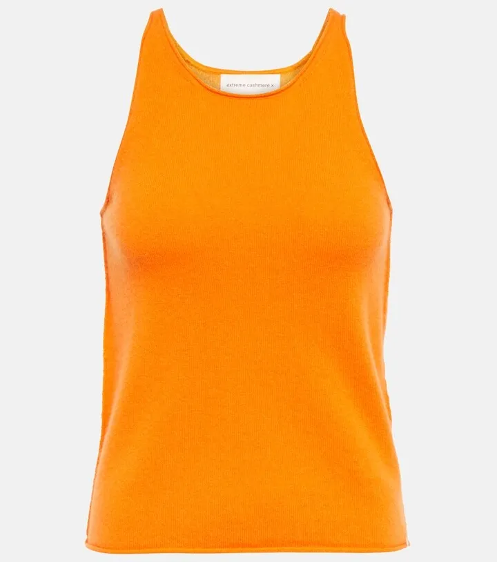 N°221 Tank racerback cashmere top